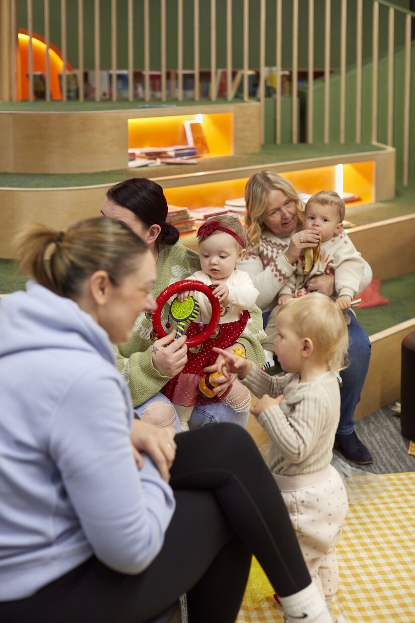 Childrens area at Maesteg Library