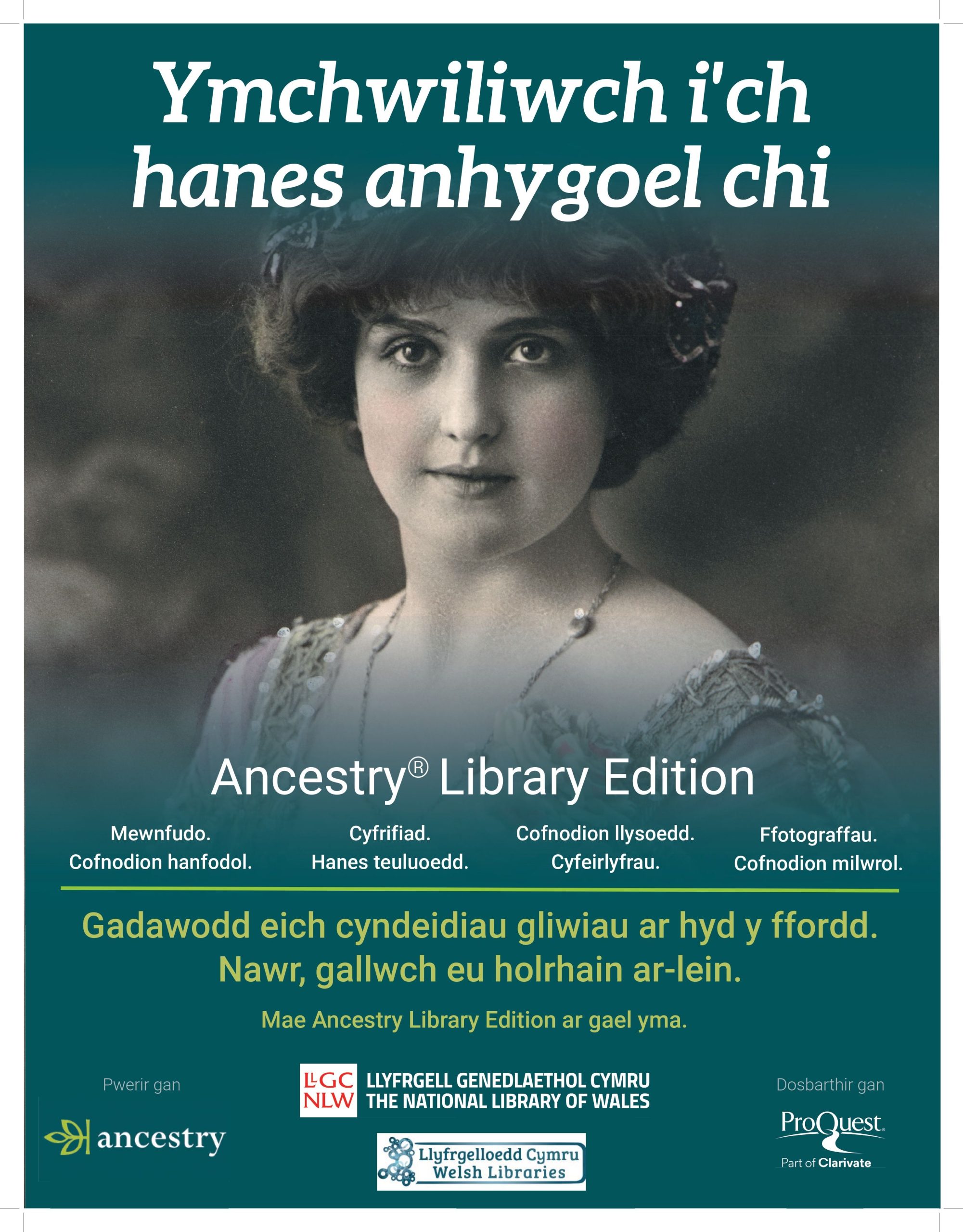 Ancestry Poster Welsh