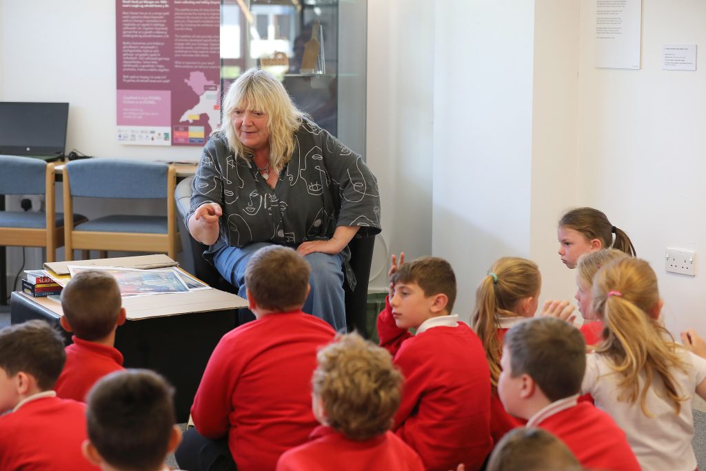 Summer Reading Challenge launch with Bethan Gwanas