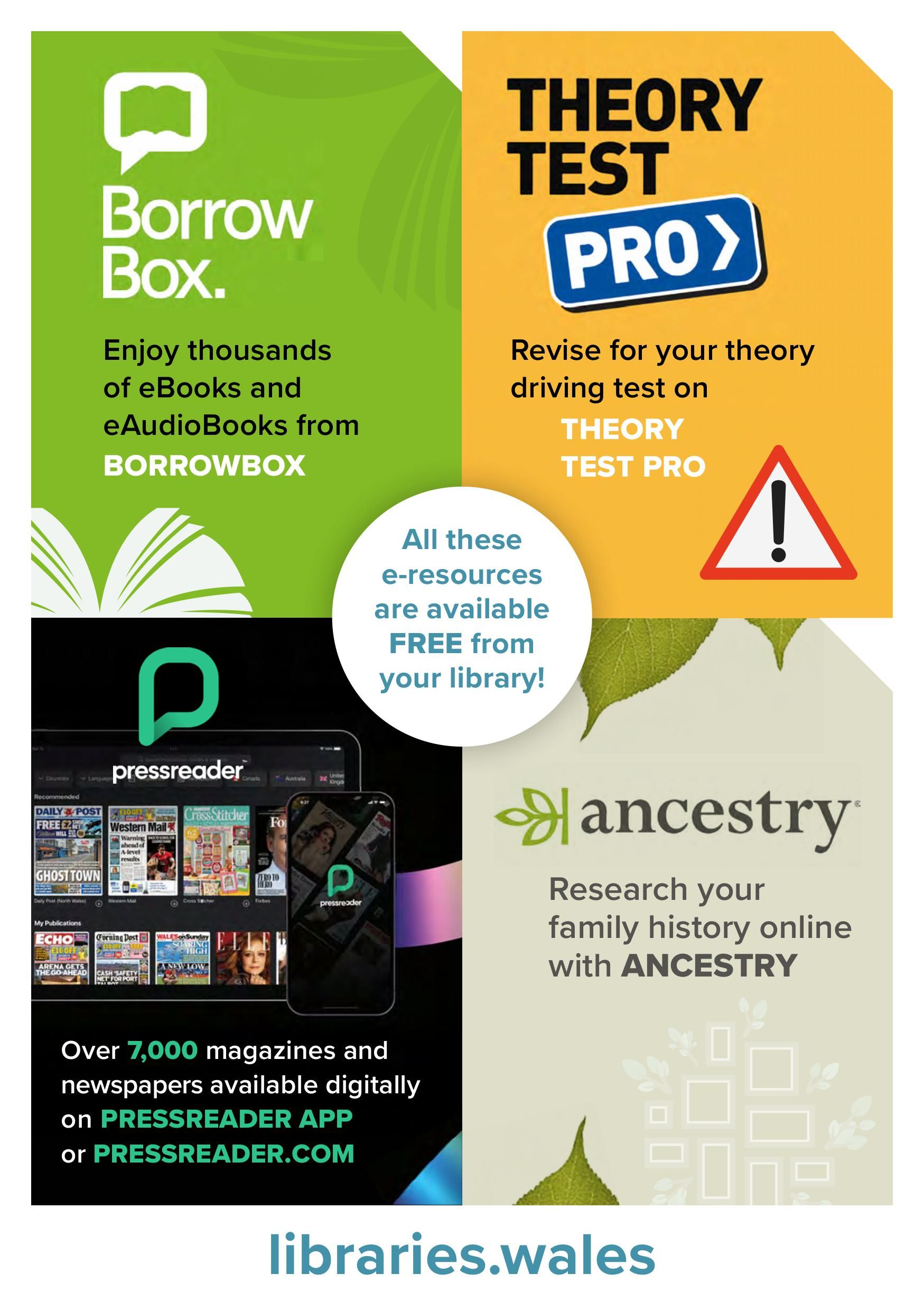 All-Wales digital resources