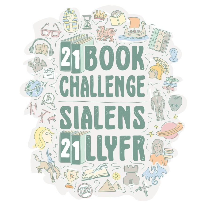 21 Book Challenge logo