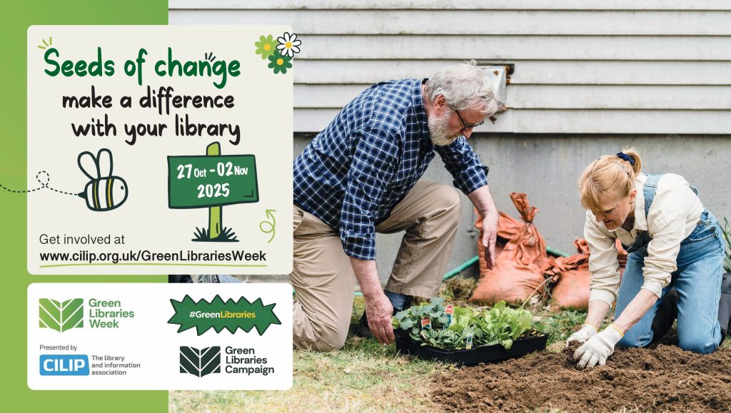 Volunteers in a community garden