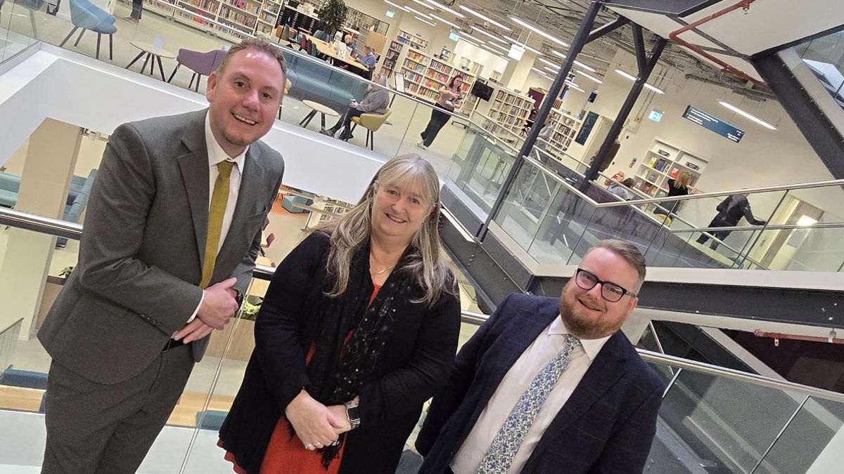 Rob Stewart, Julie James, Elliott King.