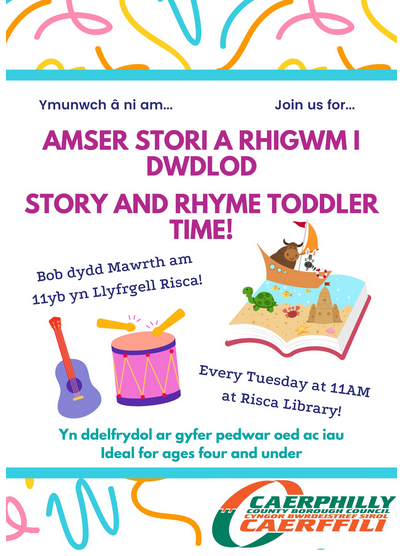 Poster Amser Stori a Rhigwm